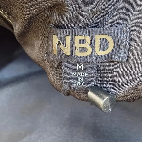 NBD Killin It Dress in Black sz medium - Picture 8 of 11